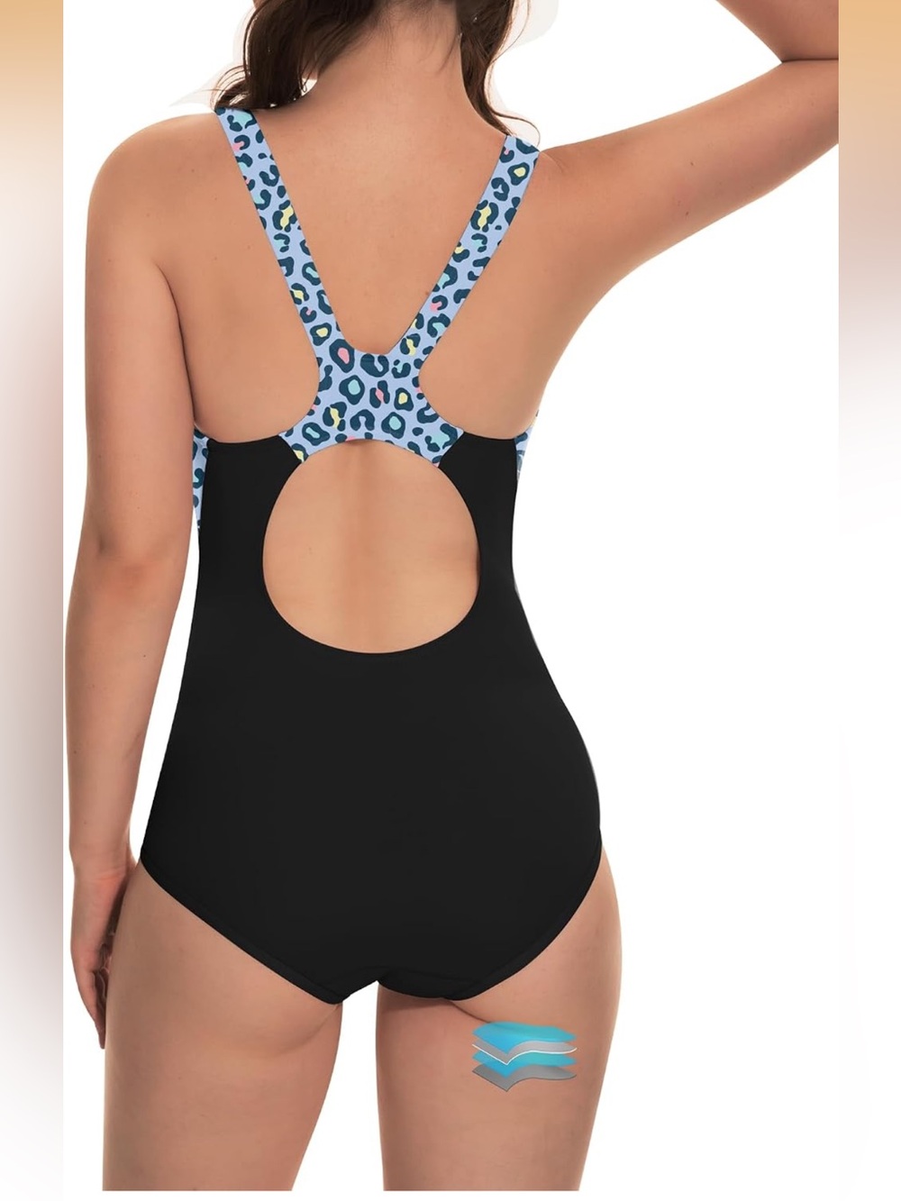 Beautikini Period Swimwear One Piece Leak Proof Racerback M. 1997/bb10-3